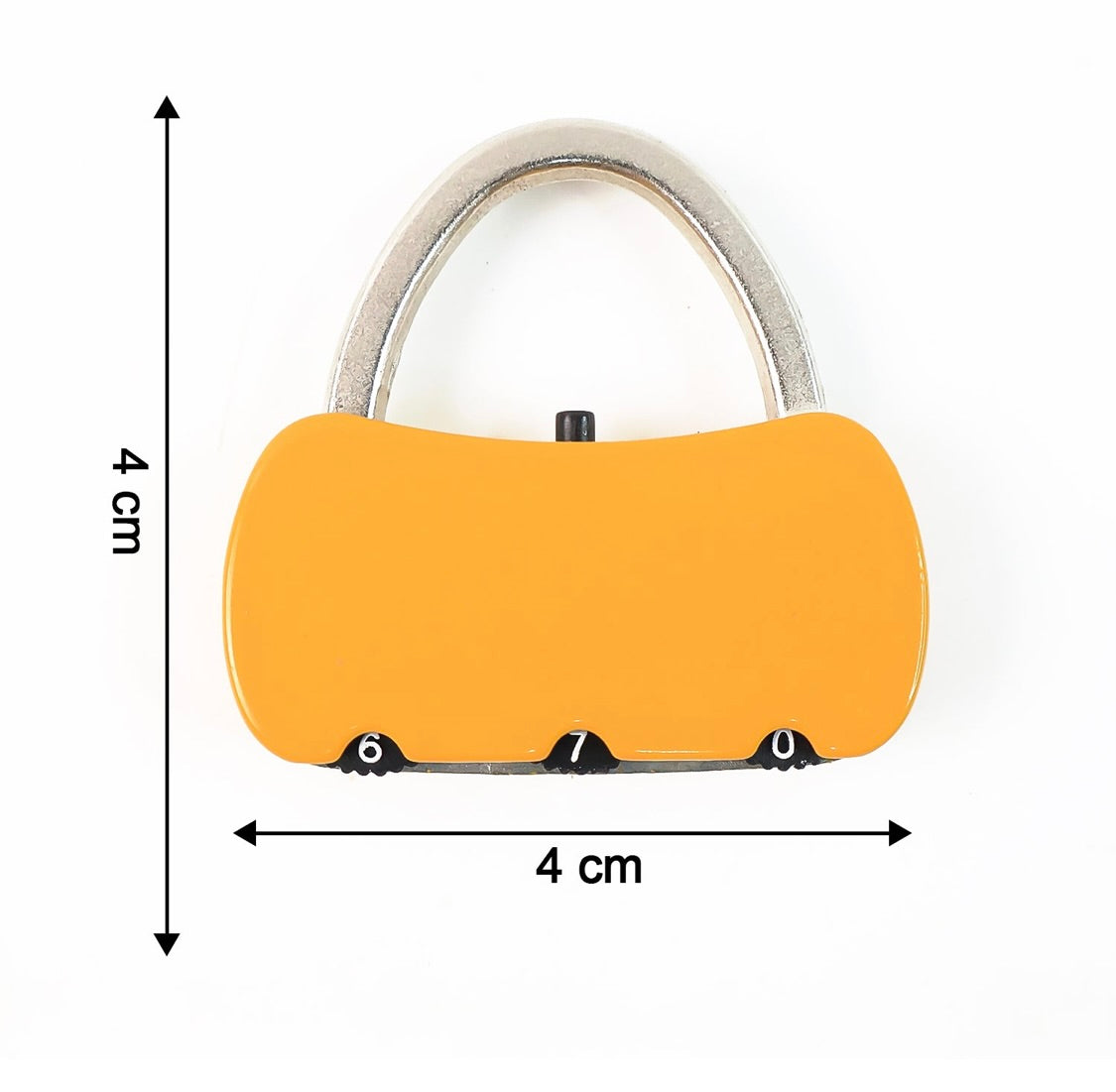 Portable Security 3-digit Combination
Travel Lock (1 Pc)