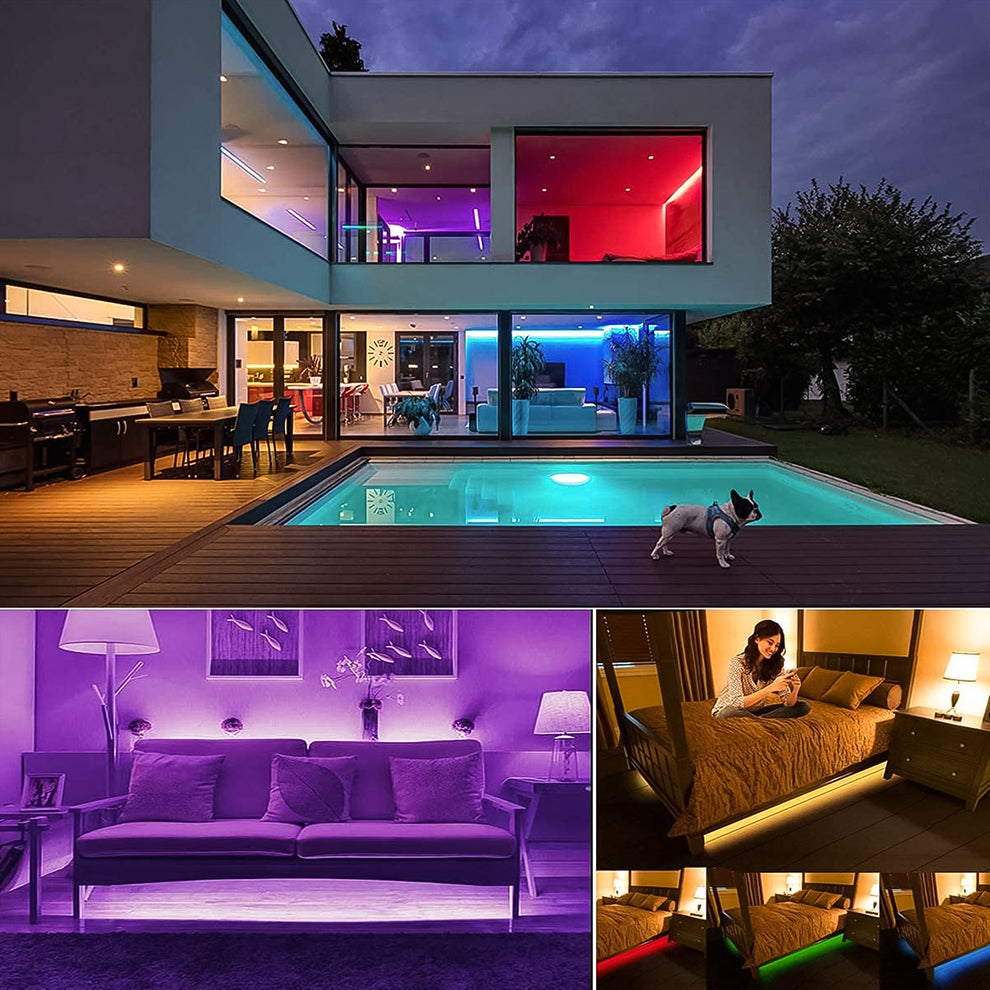 3METER RGB LED Strip Lights, LED Mood Lights (1 Set)