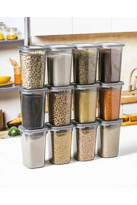 Airtight Kitchen Storage Containers (Set 6) 1200 ML